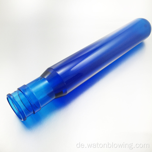 2021 Neueste 28mm Pet Plastic Preform Blue Gallon